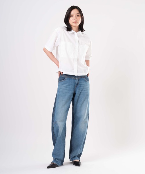 Levi's(リーバイス)の「Levi's/リーバイス HARLIE SS クロップドシャツ(シャツ/ブラウス・レディース・ホワイト・XS/S/M)」の13枚目の写真