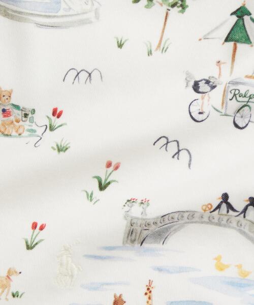 POLO RALPH LAUREN CHILDRENSWEAR（ポロ ラルフ ローレン チルドレンズウェア）の「RL ベビー x Riley Sheehey コットン ビブ（スタイ/よだれかけ・キッズ・マルチ・ONE）」の4枚目の写真