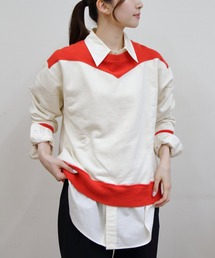 THE SHINZONE | THE SHINZONE/シンゾーン　カラーブロックスウェット　COLOR BLOCK SWEATSHIRT(スウェット)