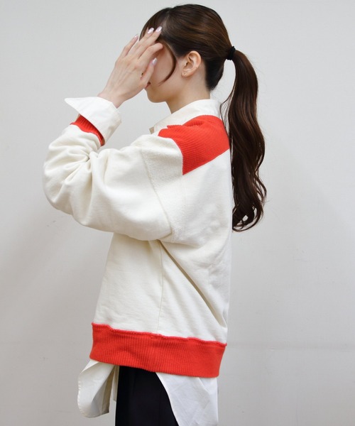 shinzone COLOR BLOCK SWEATSHIRT 今期 完売 セール】THE SHINZONE/シンゾーン カラーブロックスウェット COLOR