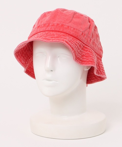 newhattan(ニューハッタン)の「NEWHATTAN Pigment Bucket Hat(ハット・メンズ・ブラウン/ネイビー/カーキ/ベージュ系その他/チャコール/グレー/オリーブ/ブラック/バーガンディー/ゴールド/ロイヤルブルー/オレンジ/レッド・FREE)」の10枚目の写真