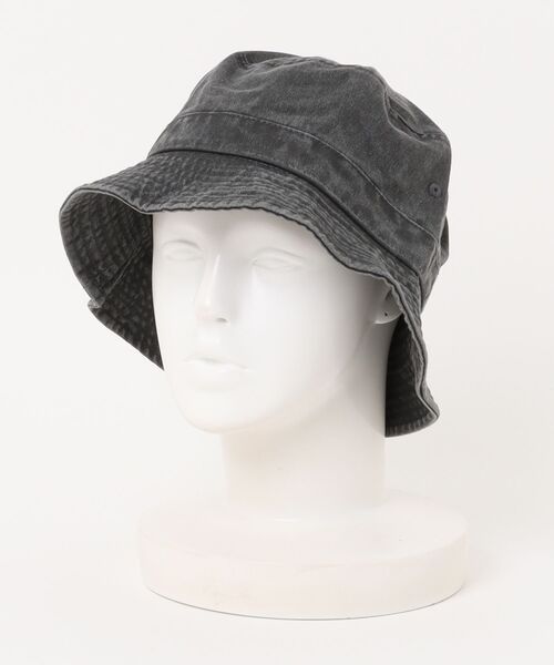 newhattan（ニューハッタン）の「NEWHATTAN Pigment Bucket Hat（ハット・メンズ・ブラウン/ネイビー/カーキ/ベージュ系その他/チャコール/グレー/オリーブ/ブラック/バーガンディー/ゴールド/ロイヤルブルー/オレンジ・FREE）」の21枚目の写真