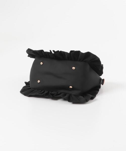 RODE SKO(ロデスコ)の「スターチャームフリルミニトートバッグ(ハンドバッグ・レディース・アイボリー/モカ/ブラック・ONE)」の7枚目の写真