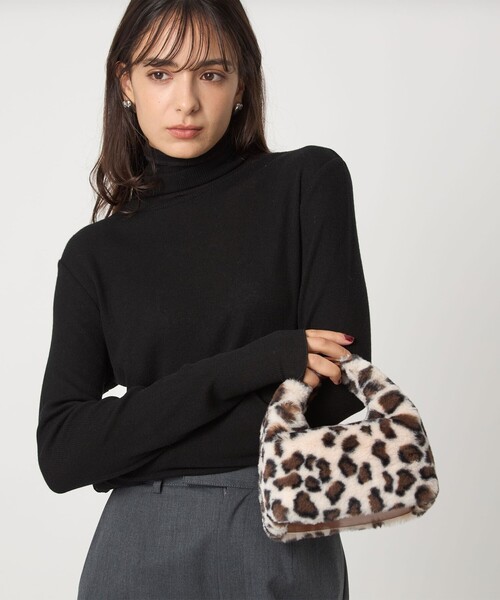 セール】【別注】＜SINBONO＞レオパード フェイクファー バッグ