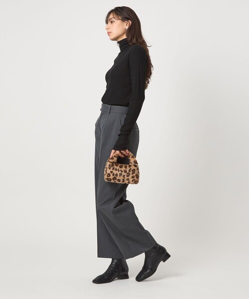 セール】【別注】＜SINBONO＞レオパード フェイクファー バッグ