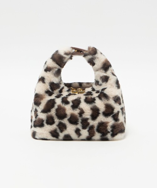 セール】【別注】＜SINBONO＞レオパード フェイクファー バッグ