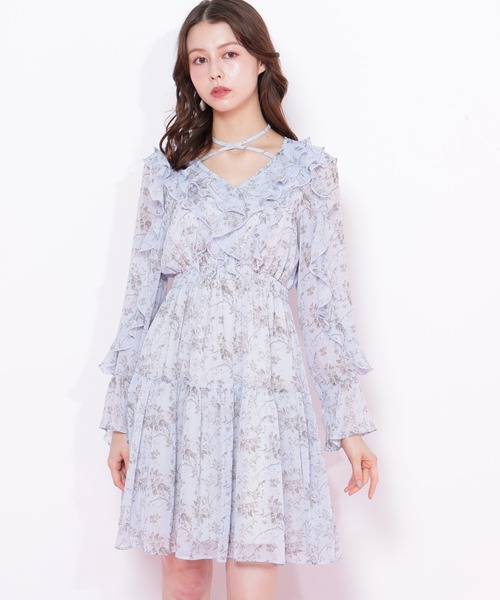 ◇フリルミニワンピース（ワンピース）｜JILL by JILL STUART