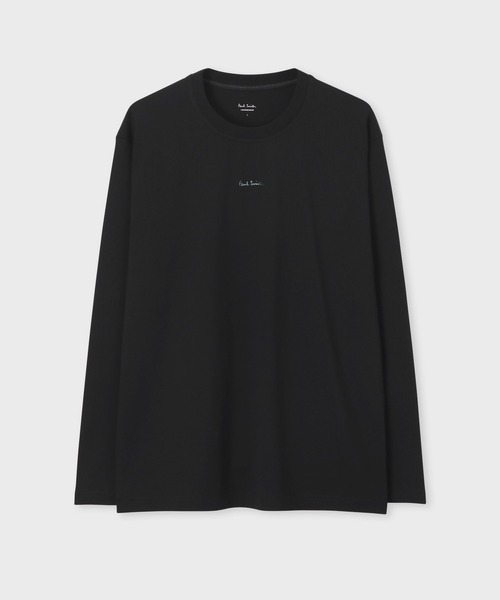 Paul Smith(ポールスミス)の「グラデーションロゴ 長袖Tシャツ【853290 7116A】(Tシャツ/カットソー・メンズ・ブラック/ホワイト/ネイビー・MEDIUM/LARGE)」の3枚目の写真