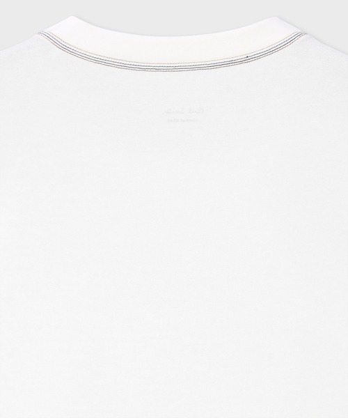 Paul Smith(ポールスミス)の「グラデーションロゴ 長袖Tシャツ【853290 7116A】(Tシャツ/カットソー・メンズ・ブラック/ホワイト/ネイビー・MEDIUM/LARGE)」の5枚目の写真