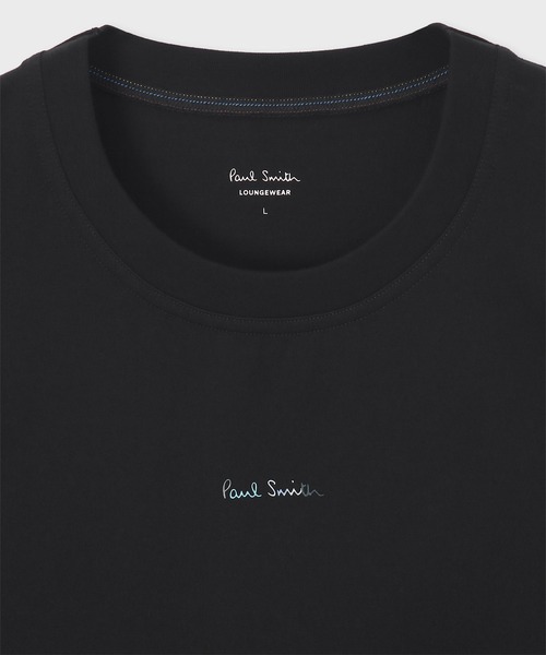Paul Smith(ポールスミス)の「グラデーションロゴ 長袖Tシャツ【853290 7116A】(Tシャツ/カットソー・メンズ・ブラック/ホワイト/ネイビー・MEDIUM/LARGE)」の6枚目の写真