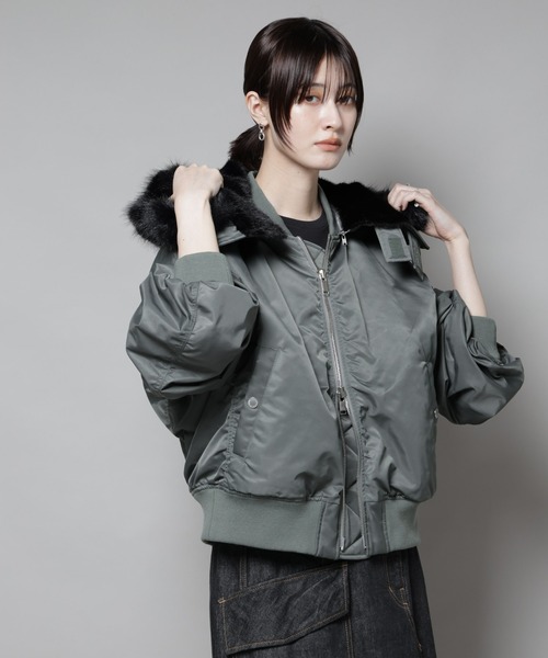 upper hights アッパーハイツ THE U-1 MA-1 ブルゾン upperhights(アッパーハイツ)の「upper hights THE U-1 LONG