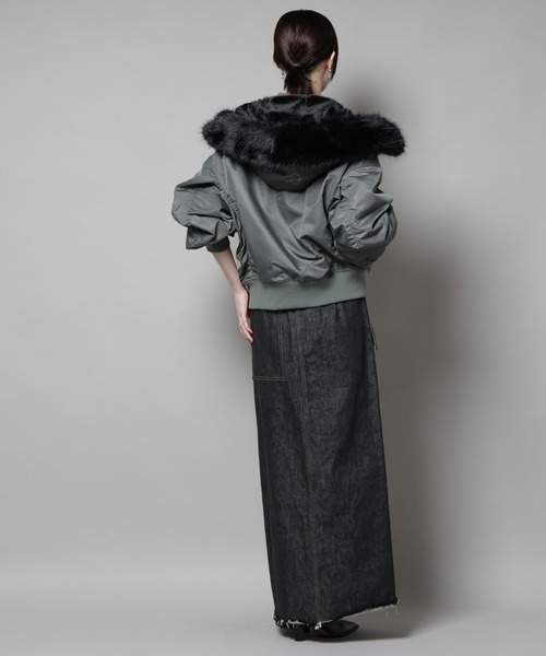 ARMY upper hights THE U-2B ミリタリージャケット upper hights / THE U-2 HOODIE ARMY
