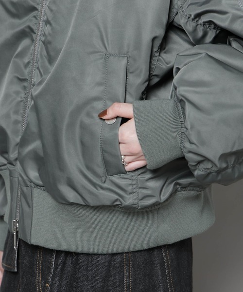 upper hights/THE U-2 HOODIE ARMY（MA-1）｜upperhights