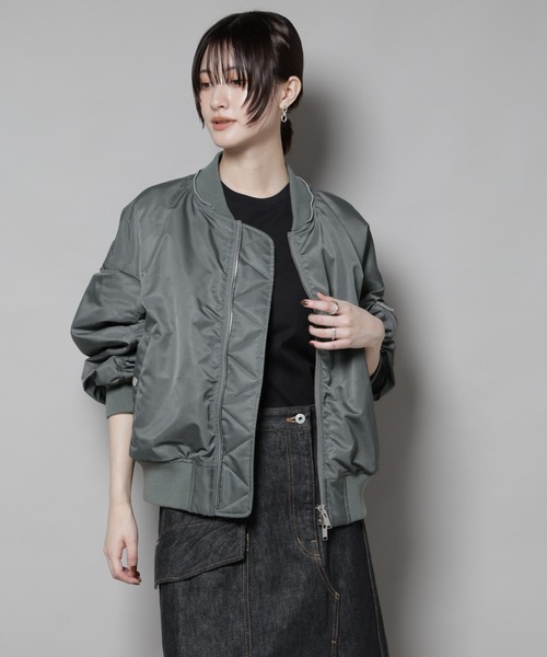 upper hights/THE U-2 HOODIE ARMY（MA-1）｜upperhights