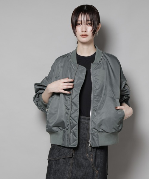 upper hights/THE U-2 HOODIE ARMY（MA-1）｜upperhights
