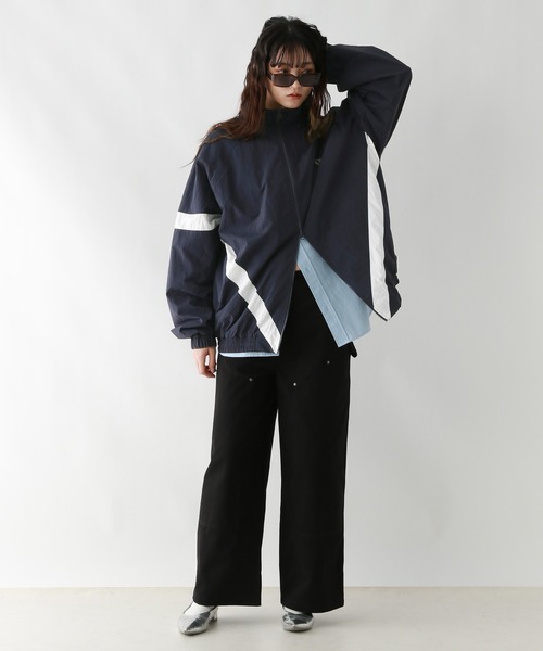 RAGEBLUE（レイジブルー）の「ダブルニーワイドペインターパンツ（チノパンツ・レディース・ホワイト/ブラック/ブラウン・FREE）」の16枚目の写真