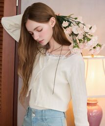 MAJESTIC LEGON | レース使いキャミカーデセット(カーディガン/ボレロ)