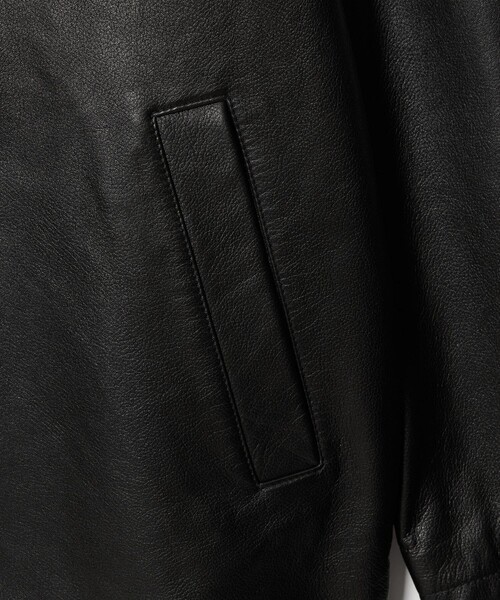 Steven Alan(スティーブンアラン)の「<Steven Alan> シボ シープレザー カー コート(その他アウター・メンズ・ブラック・S/M/L/XL)」の19枚目の写真