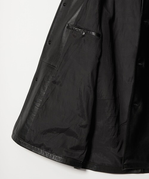 Steven Alan＞ シボ シープレザー カー コート（その他アウター