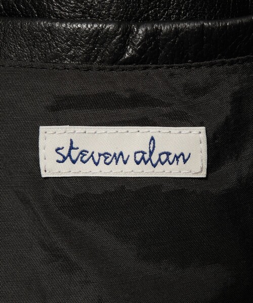 Steven Alan(スティーブンアラン)の「<Steven Alan> シボ シープレザー カー コート(その他アウター・メンズ・ブラック・S/M/L/XL)」の22枚目の写真