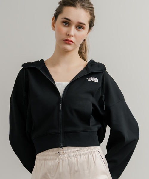 ノースフェイス　ホワイトレーベル　レディース　ショート丈　ジップアップ　パーカー 日本未展開モデル THE NORTH FACE ザ・ノースフェイス WHITE LABEL