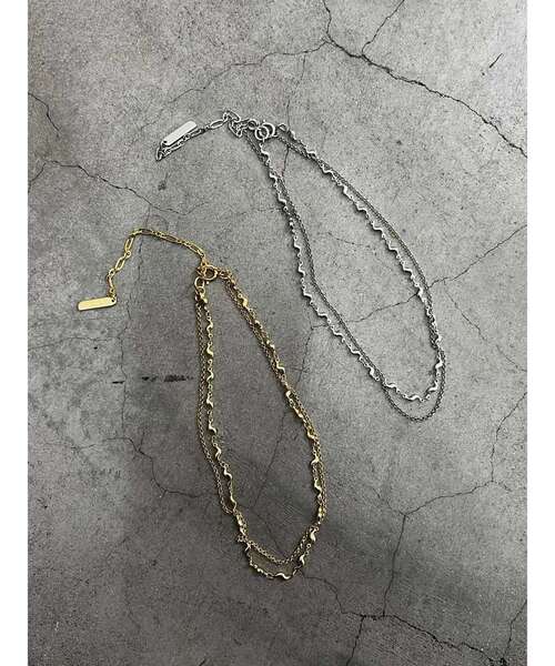 EMODA（エモダ）の「ミックスチェーンネックレス（ネックレス・レディース・ゴールド/シルバー・FREE）」の9枚目の写真