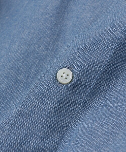 SHIPS（シップス）の「SHIPS: ウォッシュド ダンガリー シャツ（シャツ/ブラウス・メンズ・ライトブルー/ネイビー・SMALL/MEDIUM/LARGE/X-LARGE）」の16枚目の写真