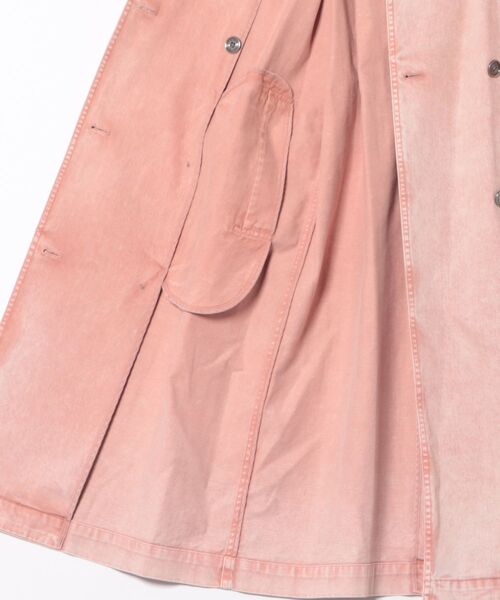 MICHAEL KORS（マイケルコース）の「ガーメントダイ デニム トレンチコート（トレンチコート・レディース・ピンク系・XS/S/M）」の3枚目の写真