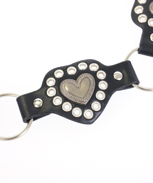 ANAP GｉRL（アナップガール）の「ハート バックル ウエスタン ベルト（ベルト・キッズ・ブラウン/ブラック・ONE SIZE）」の15枚目の写真