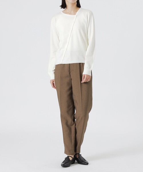 LOVELESS（ラブレス）の「バイアスフロントカーディガン（カーディガン/ボレロ・レディース・ブルー系その他2/グレー系その他/ホワイト系その他/ブラック・36）」の17枚目の写真