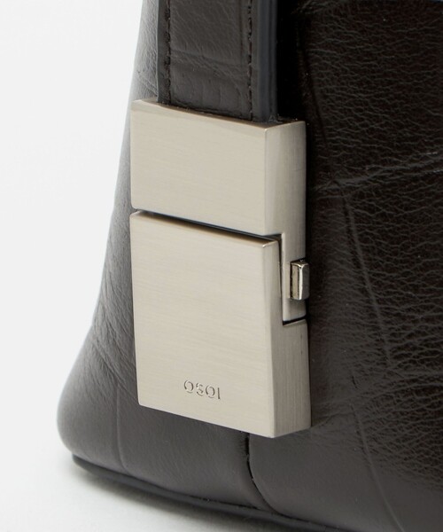 OSOI(オソイ)の「<OSOI>EGG MINI STMP バッグ(ショルダーバッグ・レディース・ダークブラウン・FREE)」の15枚目の写真