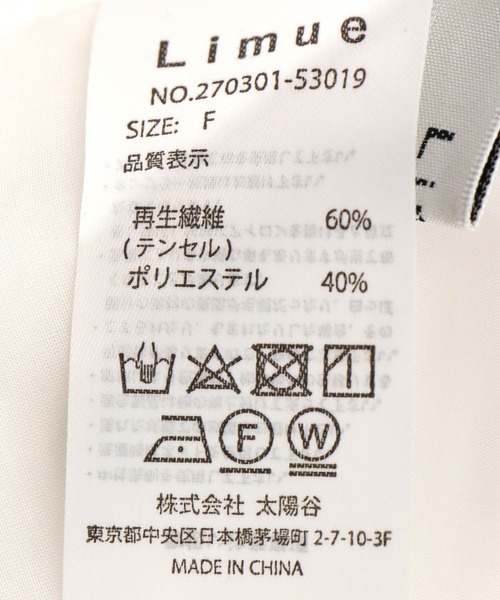 Three Four Time（ｽﾘｰﾌｫｰﾀｲﾑ）の「シアーフリルカラーブラウス（シャツ/ブラウス・レディース・ベージュ/オフホワイト・FREE）」の17枚目の写真