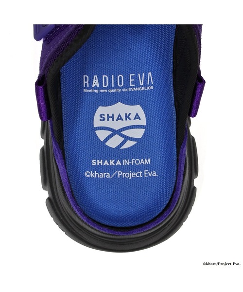 SHAKA(シャカ)の「OTTER TRAIL AT SECOND WAY for EVANGELION(サンダル・レディース・パープル・25/24/23/22/28/27/26)」の6枚目の写真