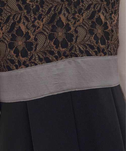 Eimee Law（エイミーロウ）の「4TEXダブルベルトジャンスカ（ジャンパースカート・レディース・ブラック/チャコールグレー・FREE）」の20枚目の写真