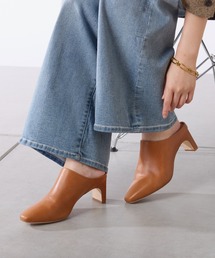 COLLAGE GALLARDAGALANTE | Mollini/レザーミュールスリッポン(ブーツ)