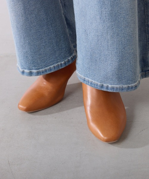 COLLAGE GALLARDAGALANTE(コラージュガリャルダガランテ)の「Mollini/レザーミュールスリッポン(ブーツ・レディース・キャメル・37)」の15枚目の写真