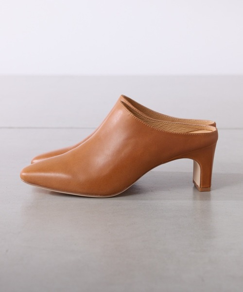 COLLAGE GALLARDAGALANTE(コラージュガリャルダガランテ)の「Mollini/レザーミュールスリッポン(ブーツ・レディース・キャメル・37)」の8枚目の写真