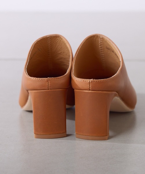 COLLAGE GALLARDAGALANTE(コラージュガリャルダガランテ)の「Mollini/レザーミュールスリッポン(ブーツ・レディース・キャメル・37)」の7枚目の写真