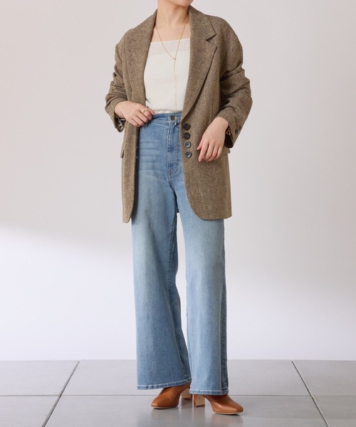 COLLAGE GALLARDAGALANTE(コラージュガリャルダガランテ)の「Mollini/レザーミュールスリッポン(ブーツ・レディース・キャメル・37)」の12枚目の写真