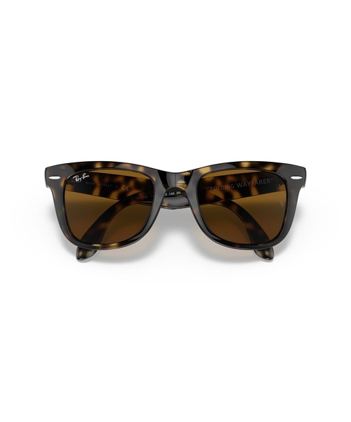 Ray-Ban（レイバン）の「Ray-Ban  レイバン サングラス  WAYFARER FOLDING CLASSIC RB410550710(折り畳み式サングラス)（サングラス・メンズ・ブラウン・50）」の10枚目の写真