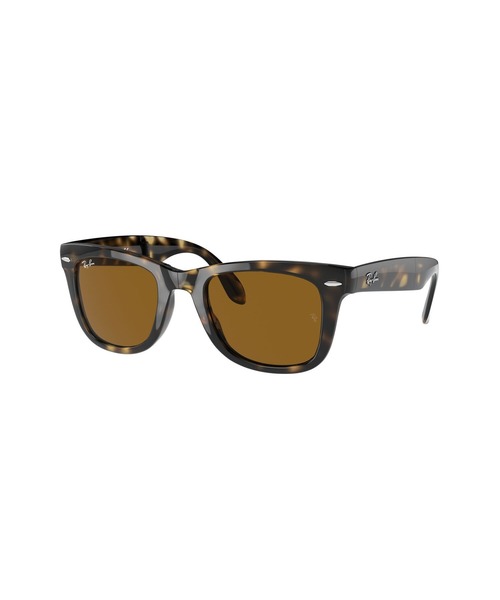 Ray-Ban（レイバン）の「Ray-Ban  レイバン サングラス  WAYFARER FOLDING CLASSIC RB410550710(折り畳み式サングラス)（サングラス・メンズ・ブラウン・50）」の18枚目の写真