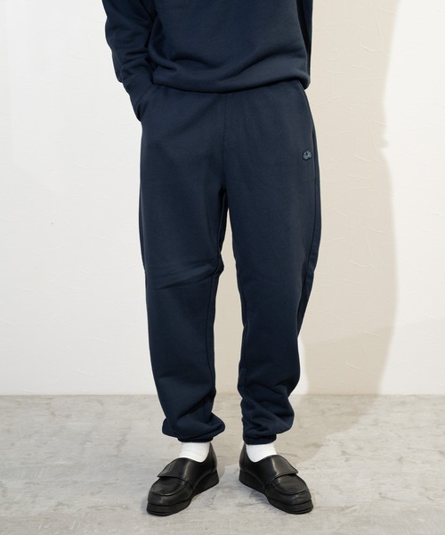 FRUIT OF THE LOOM(フルーツオブザルーム)の「【FRUIT OF THE LOOM】BASIC SWEAT PANT/ フルーツオブザルーム ワンポイントロゴ スウェットパンツ(スウェットパンツ・メンズ・ネイビー/ブラック/杢グレー/アイボリー・M/L/XL/S)」の9枚目の写真