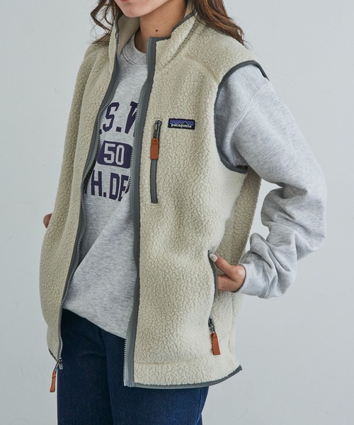 patagonia（パタゴニア）の「【Patagonia】レトロパイルベスト 22821/M S RETRO PILE VEST（その他アウター・レディース・ベージュ・XS/S/M/L/XL）」の6枚目の写真