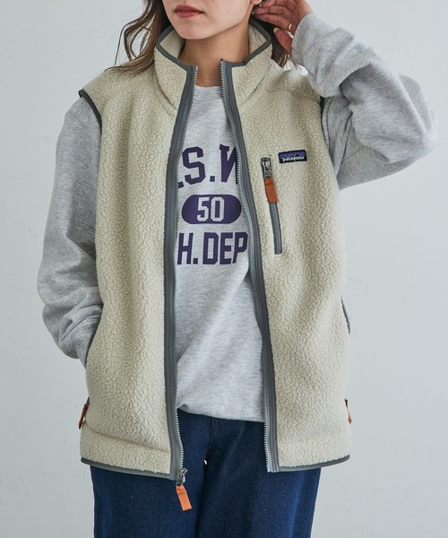 patagonia（パタゴニア）の「【Patagonia】レトロパイルベスト 22821/M S RETRO PILE VEST（その他アウター・レディース・ベージュ・XS/S/M/L/XL）」の7枚目の写真