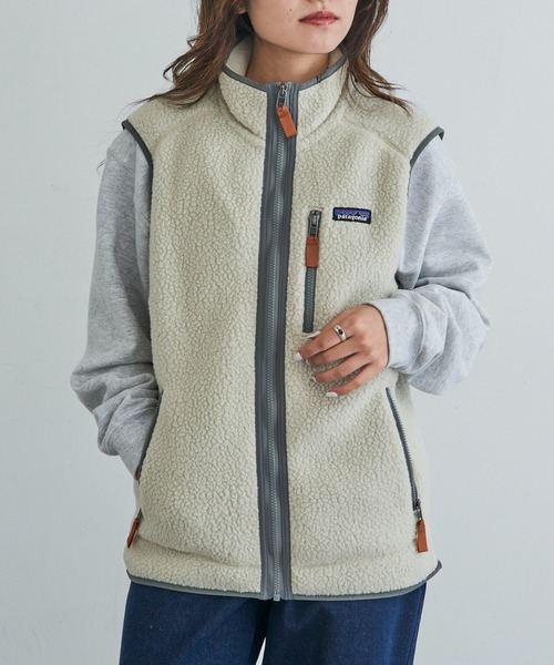 patagonia（パタゴニア）の「【Patagonia】レトロパイルベスト 22821/M S RETRO PILE VEST（その他アウター・レディース・ベージュ・XS/S/M/L/XL）」の8枚目の写真