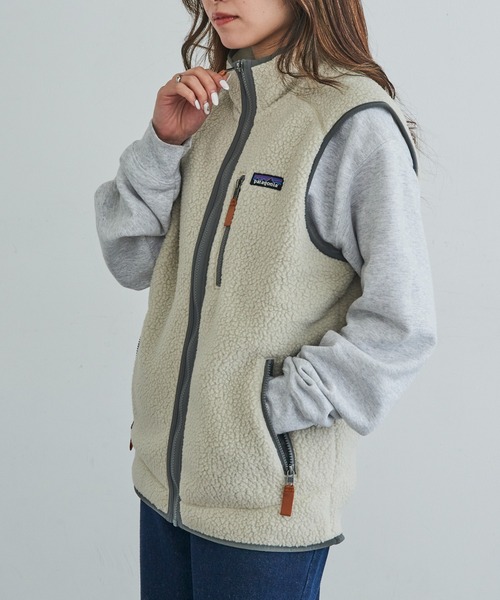 patagonia（パタゴニア）の「【Patagonia】レトロパイルベスト 22821/M S RETRO PILE VEST（その他アウター・レディース・ベージュ・XS/S/M/L/XL）」の9枚目の写真