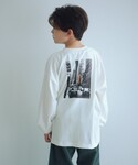UNIVERSAL OVERALL（ユニバーサルオーバーオール）の「＜UNIVERSAL OVERALL＞フォトプリント プルオーバー / キッズ  140cm-160cm（Tシャツ/カットソー・L(160cm)）」