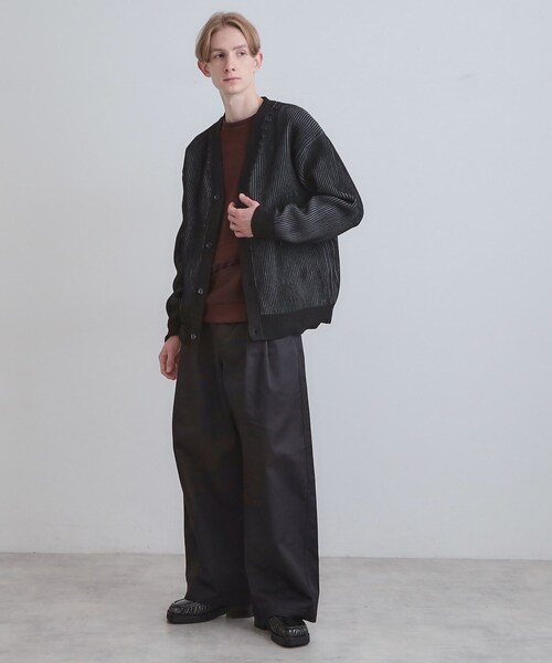 tk.TAKEO KIKUCHI(ティーケータケオキクチ)の「プレーティングカーディガン(カーディガン/ボレロ・メンズ・チャコールグレー/ブラック/ブラウン系その他・02/03/04)」の16枚目の写真