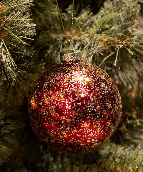 niko and...(ニコアンド)の「【2025Xmas】ガラスボールオーナメント/直径8㎝ 1(インテリア雑貨・レディース・レモンイエロー/マジェンタ/ワイン/その他6/クリアブルー/スカイブルー/クリアイエロー/ライトイエロー/ローズ/その他7/その他4/その他2/マルーン/その他5/その他1/イエロー系その他/クリアレッド/ホワイト/チェリーレッド/バーガンディー/レッド/エンジ/その他3・0)」の9枚目の写真