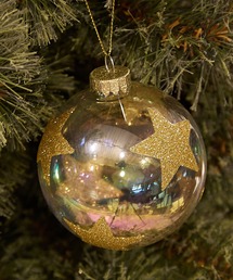 niko and... | 【2025Xmas】ガラスボールオーナメント/直径8㎝ 1(インテリア雑貨)